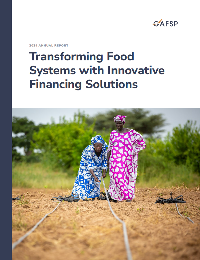 GAFSP Annual Report 2024 Cover