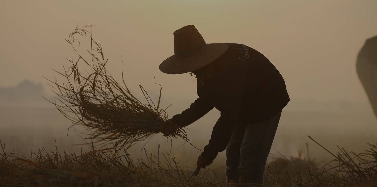 farmer silhouette 