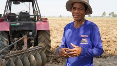 Farmer in Cambodia